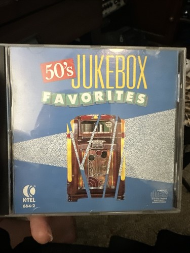 50's Jukebox Favorites by Various Artists (CD, 1988, K-Tel Distribution) - Picture 1 of 2