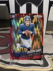 2025 Prizm Jaxson Dart RC Red Flash Prizm Giants