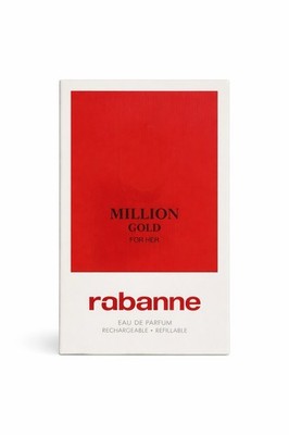 Rabanne Million Gold Eau de Parfum 3.4 FL. OZ. Rechargeable Refillable Spray