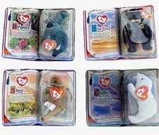 McDonald s 1994 Promos 4 Ty Teenie Beanie Babies New In Package