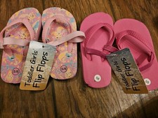 Toddler Girls Flip Flops Size 5/6