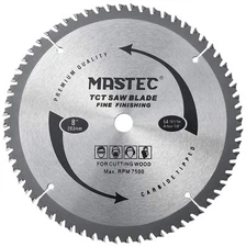 8 Inch 64 Tooth Circular Saw Blade anti Kickback Tooth for Wood Cutting with 5/8