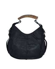 YSL Yves Saint Laurent Vintage Black Mombasa Bag 2000s