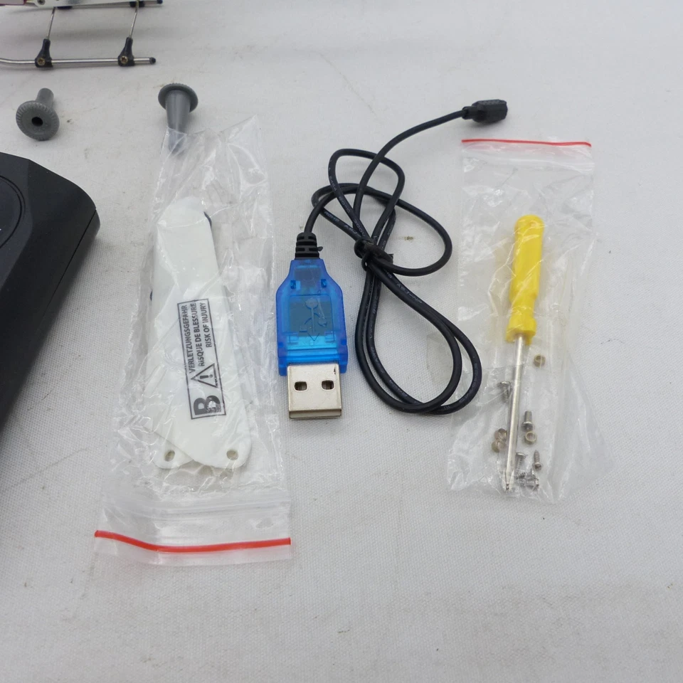 Simulus GH-310R Ferngesteuerter 3-Kanal-Mini-Hubschrauber in OVP EX6689 - Bild 3 von 4