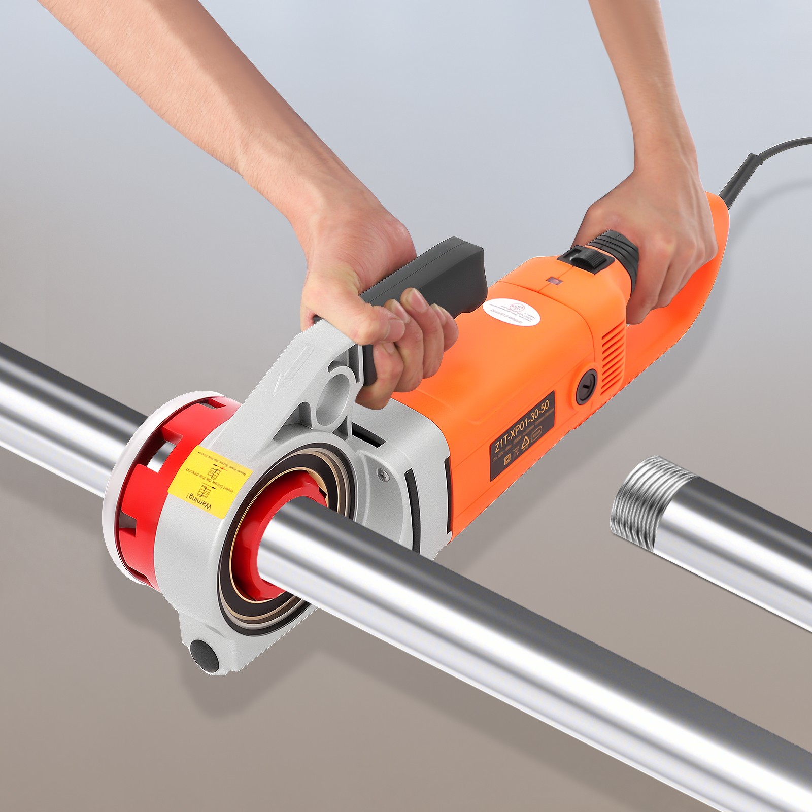 2300W Electric Pipe Threader Pipe Threading Machine 6 Dies 1/2-2" HD Pipe Cutter