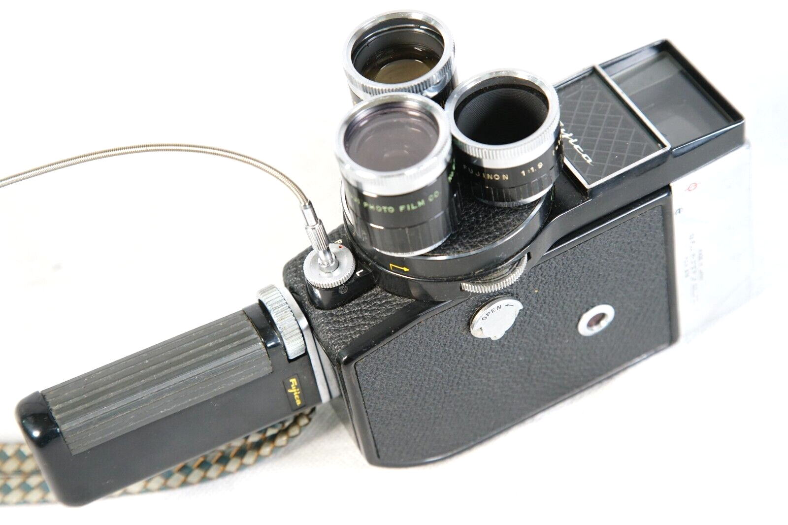 Fujica 8 T3 Vintage 8mm Film Camera Kit Camera Manual Film 