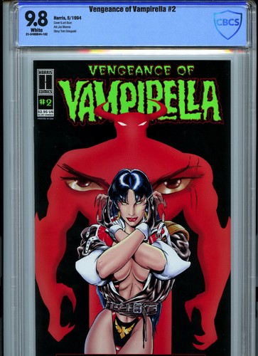 Vengeance of Vampirella #2 (1994) Harris Comics CBCS 9.8 White Pages