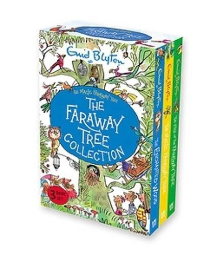 HODDER CHILDREN'S BOOKS Blyton: Magic Faraway Tree 3 book plastic free box