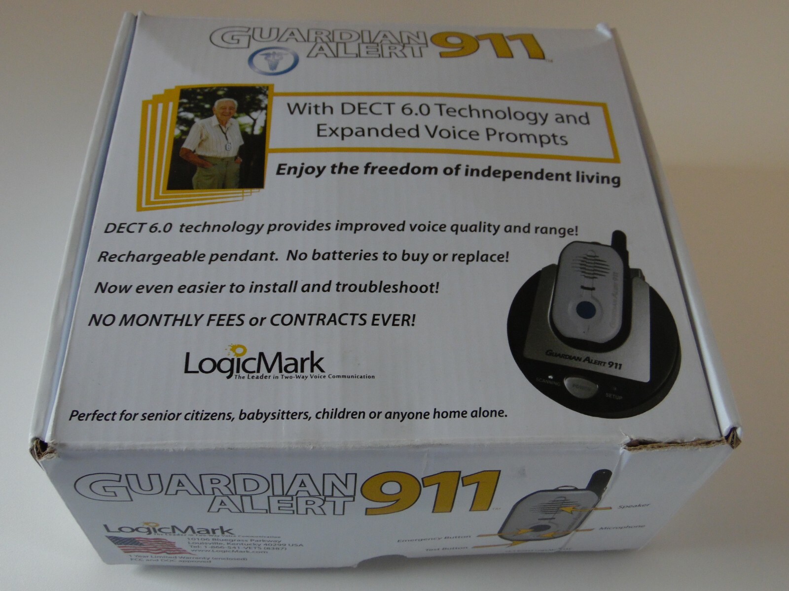 Logic Mark Guardian Alert 911 Model 30511 Necklace Style Alert | eBay