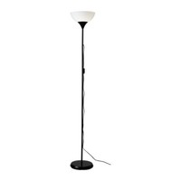 Ikea 101 398 79 69 Inch. Floor Uplight Lamp Black & White Modern Ikea 101 398 79 69 Inch. Floor Uplight Lamp Black & White Modern