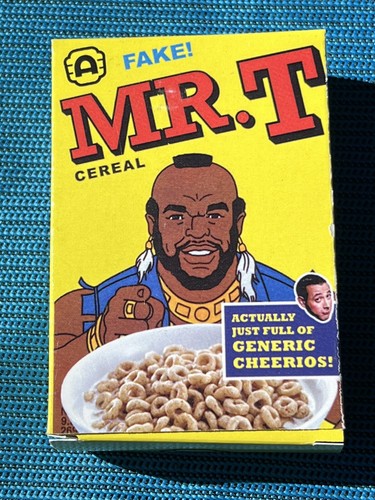 Mini MR T Cereal Box Alamo Drafthouse The Action Pack Cinema Promo Giveaway - Picture 1 of 6