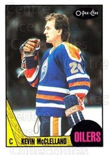 1987-88 O-pee-chee Blank Backs #201 Kevin McClelland