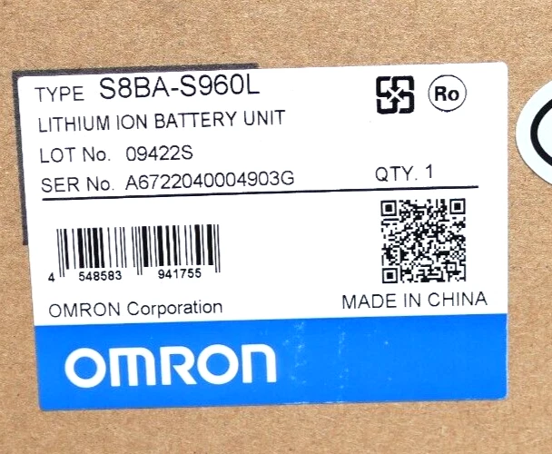 Omron Lithium ION Battery Unit | S8BA-S960L - Bild 2 von 3