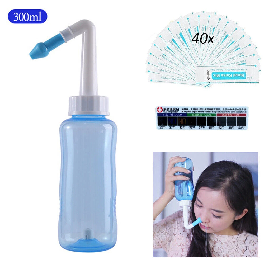 Nasal cleansing outlet