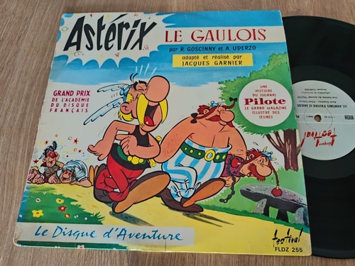 33T Astérix Le Gaulois – Disque Vinyle Festival FLDZ 255 – Bande Originale