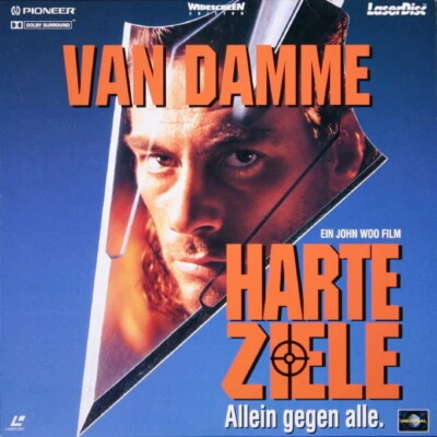 LaserDisc LD HARTE ZIELE (1993) Jean-Claude Van Damme PAL John Woo HARD TARGET - Bild 1 von 2