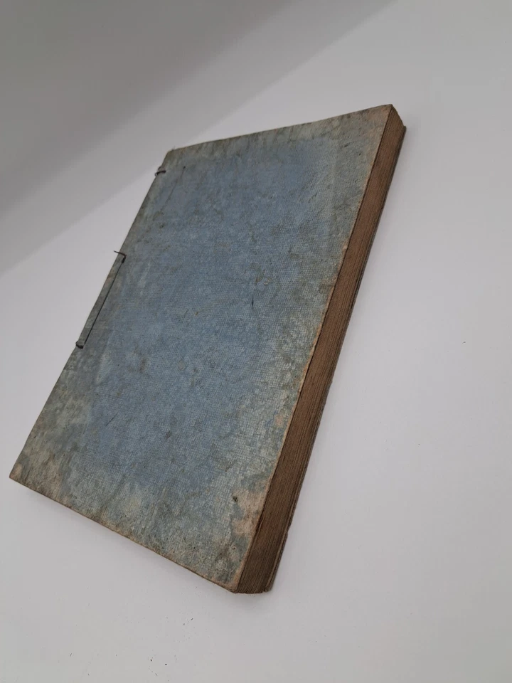 Antique Japanese Woodblock Print Book Haiku  Haikai-Zyouzetsuroku first volume  - Изображение 4 из 4