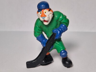 Vintage PVC Figur Kellogg's Frosties Tony the Tiger Hockey 5,5 cm *