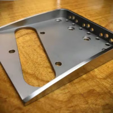Van Dyke-Harms Telecaster Hybrid Bridge-Stainless Steel, Toploader, String Thru