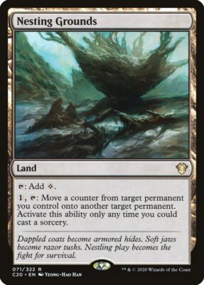MTG Magic the Gathering Nesting Grounds (71/355) Commander 2020 LP