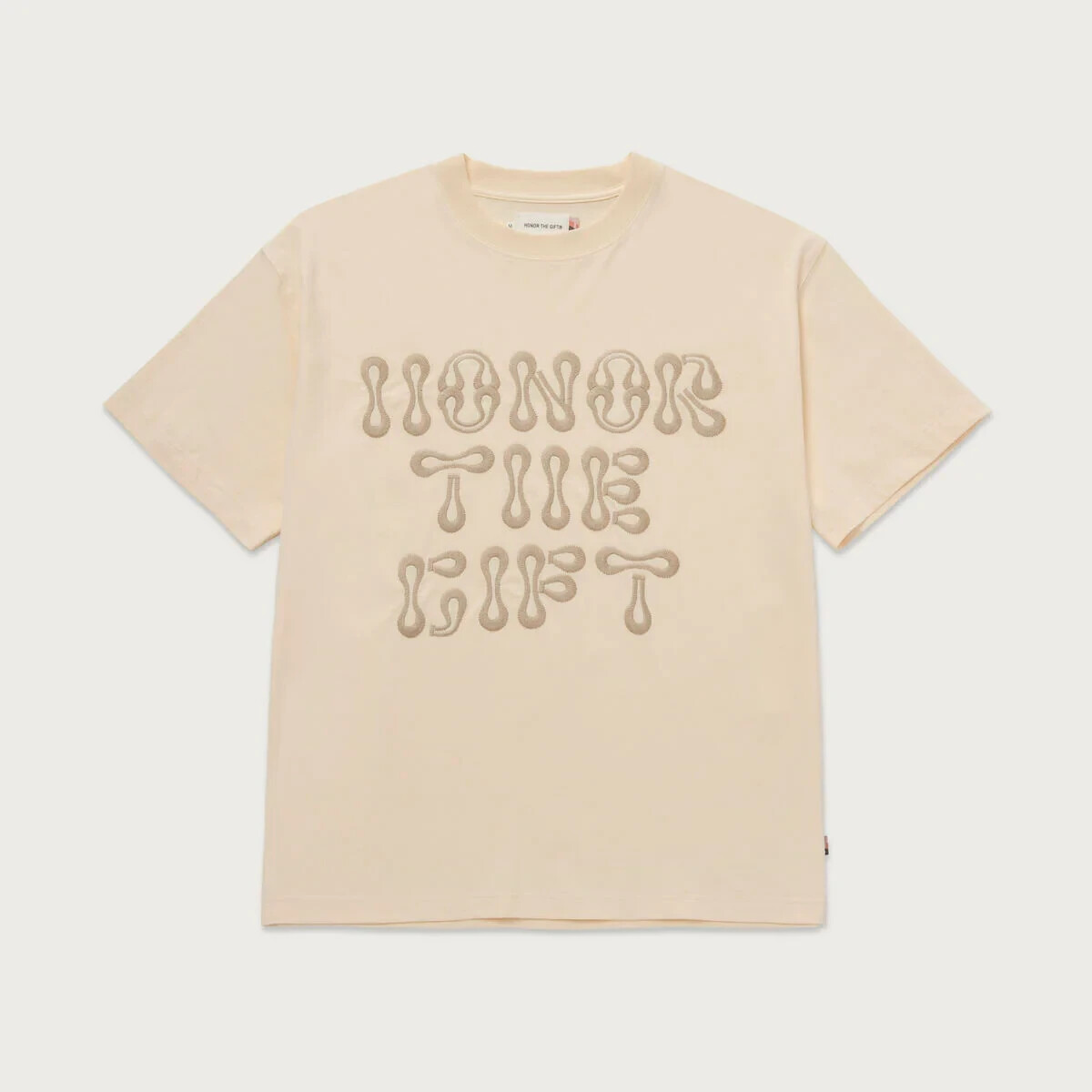 Honor the Gift HTG240243 Бежевая футболка Honor The Gift с коротким рукавом, Размер M
