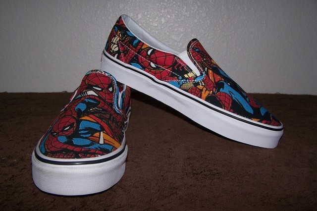 black slip on skaters