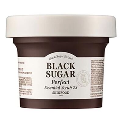 Skinfood Black Sugar Perfect Essential Scrub 2X 7.40 oz / 210g
