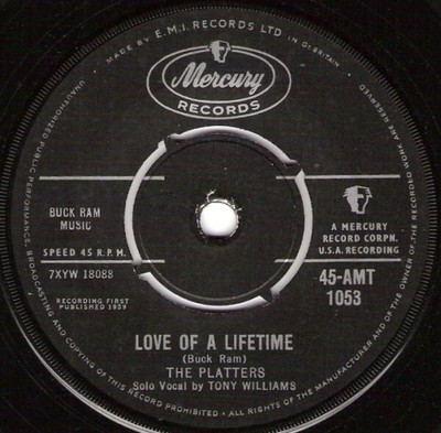 The Platters - Remember When (7'', Single, Mono)