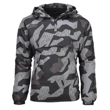 MIL-TEC Anorak jacket splinter night camouflage windproof hooded warm sportswear