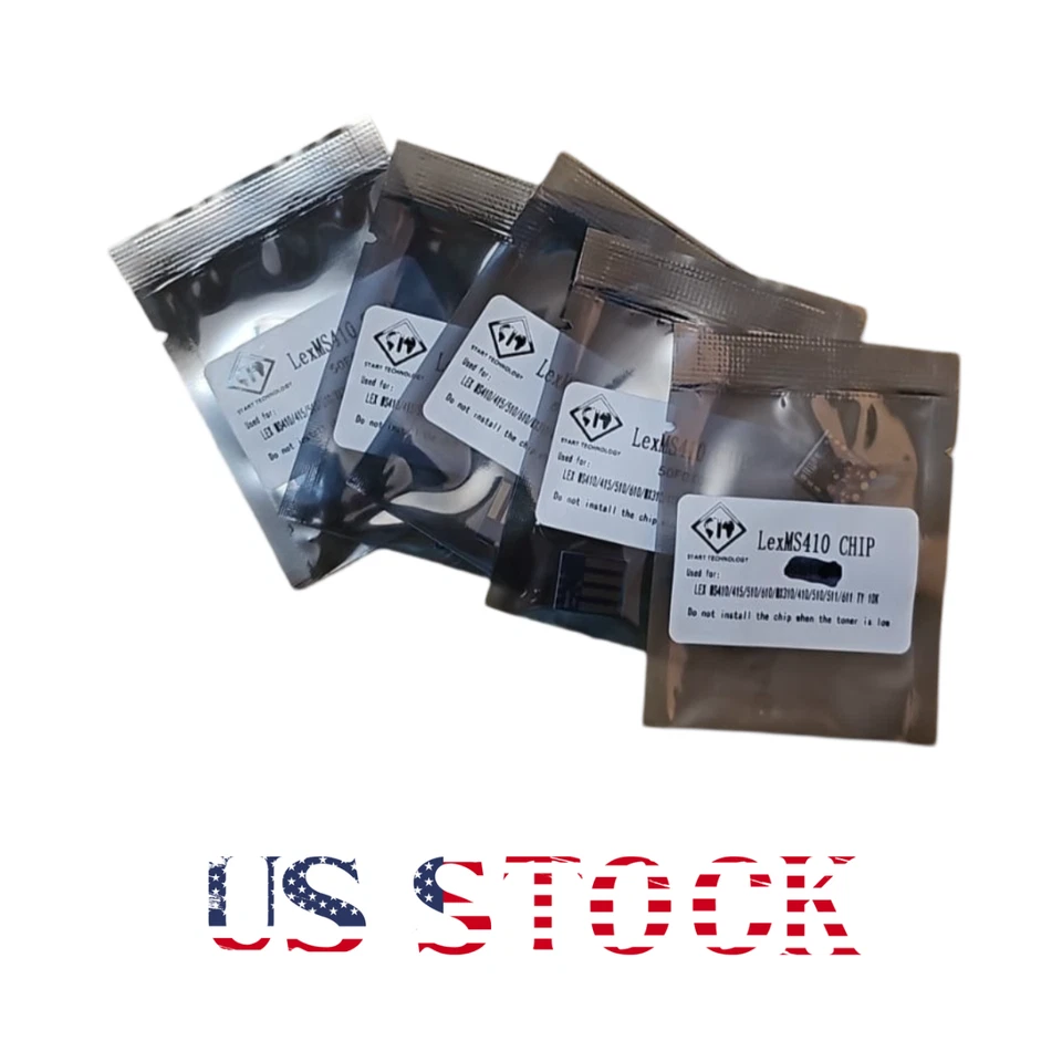 Чип тонера 601H, 604H для заправки Lexmark MX511 MX611 MX610 MX510 MX410 MX310 - Изображение 4 из 4