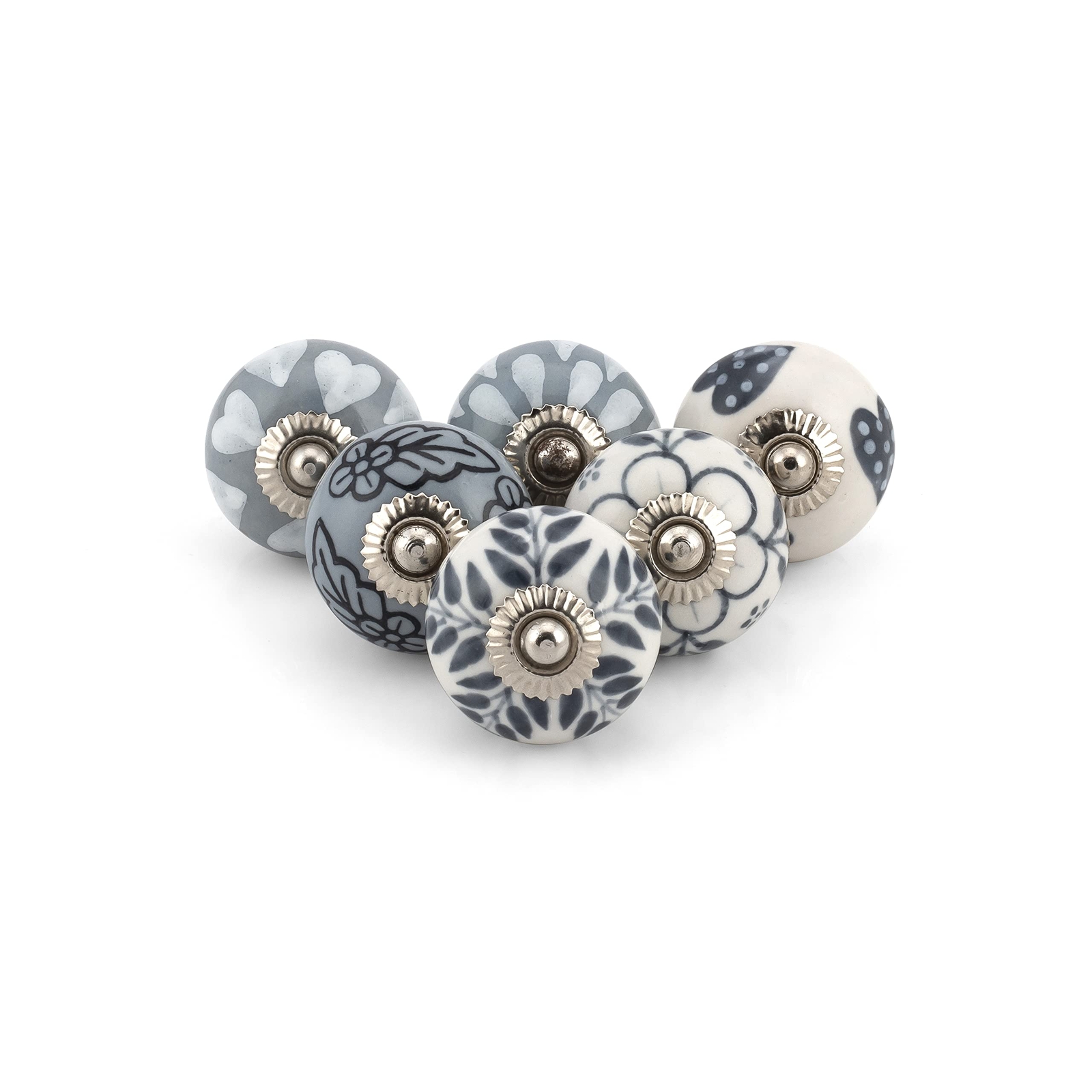 Assorted Ceramic Dresser Knobs for Cabinets and Drawers - Pull Handle Kits-image