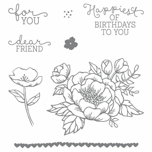 Stampin up Birthday Blooms Stamp Set 140658 for sale online | eBay