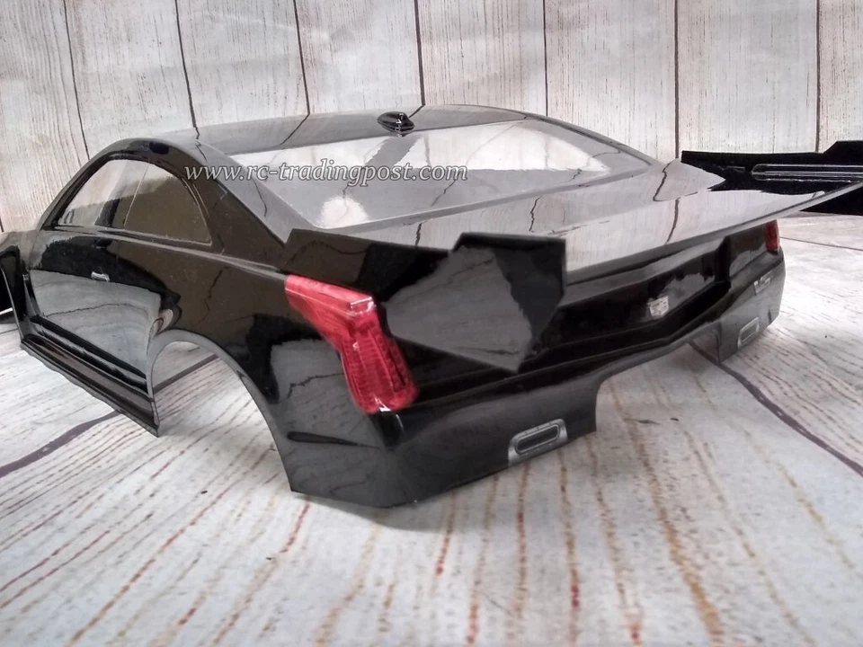 2019 Cadillac ATS-V Custom Painted RC Body 1/10 WB 12.9"/330mm/22/DR10/SlashDrag - Image 4 of 4