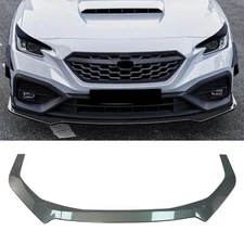3PCS STI Style Front Bumper Lip for Subaru WRX 2022-2025 Add On Body Kit Front
