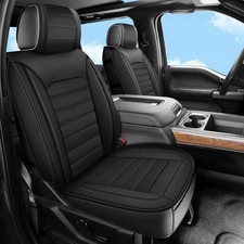 Silverado Seat Covers Front Seat Fit for 2007-2026 Truck Chevy Chevrolet Silv...