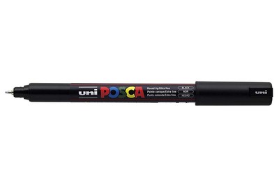 Posca Markers Pack of 3 Extra Fine Tip Paint Pens Non Toxic Versatile Colors