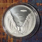 UFOS OVER the RED SEA 1 oz 999 Fine Silver Bullion NEW in Capsule Intaglio Mint