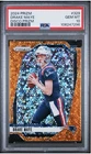 2024 Panini Prizm - Rookies Drake Maye #329 Orange Disco Prizm (RC) PSA 10