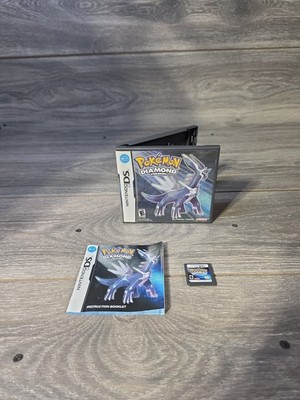 Nintendo Pokémon Diamond Version Nintendo DS w/ Case & Manual CIB - Tested