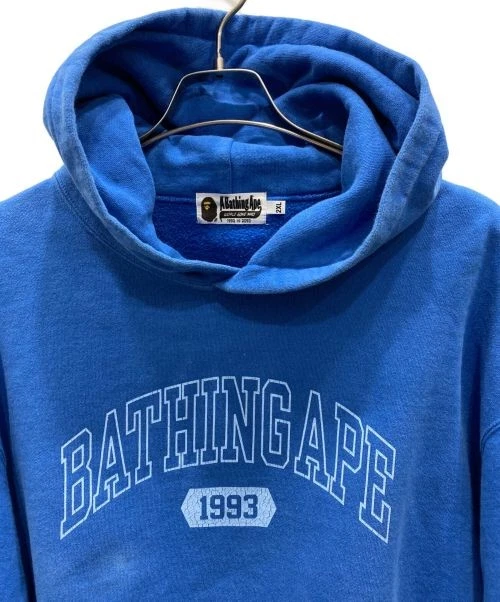 A BATHING APE (BAPE) Felpa con cappuccio pullover Ape Relaxed Fit comoda casual