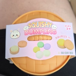 Squishy Surprise Dumpling Foam Fidget Toy Slow Rising Stress Reliever 3in