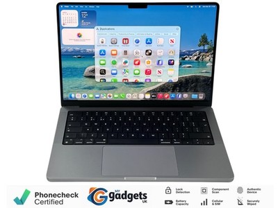 Apple MacBook Pro 14'' 2021 M1 Pro 8CPU 14GPU 16GB RAM 512GB Space Grau