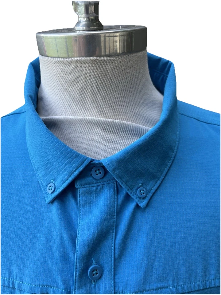 Camisa ventilada AFTCO American Fishing Tackle Company absorbe la humedad UPF 2XL Foto 3 de 4