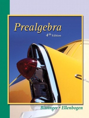 Prealgebra (Mathxl Tutorials on CD), Ellenbogen, David 