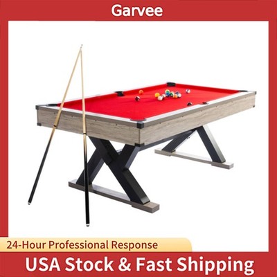 84 Inch Billiard Tables Known As 7ft Pool Table Use X Shape Metal Legs, Comple