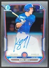 2026 Bowman Kade Snell Chrome Auto #CPA-KSN 1st Prospect Chicago Cubs NE