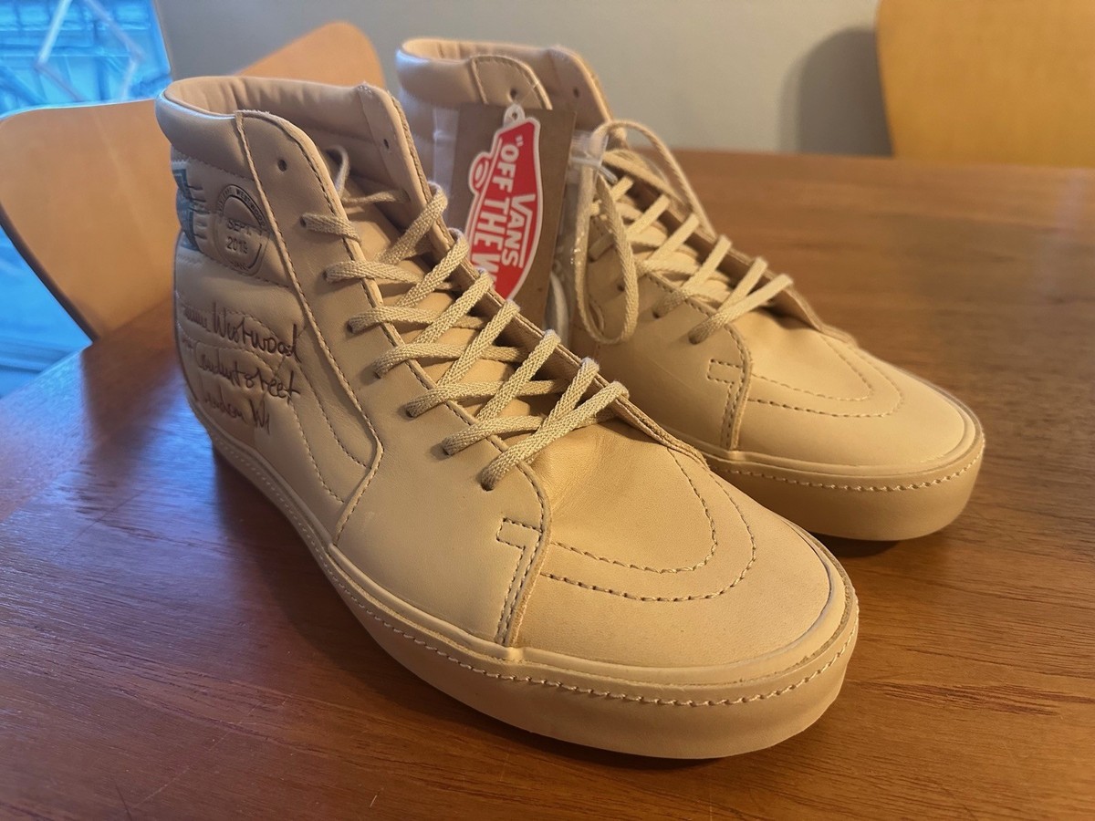 VANS ×Vivienne Westwood Sk8-Hi 23.5［A65］ New VANS x VIVIENNE WESTWOOD Anglomania SK8-HI Shoes Sz-9 (W's