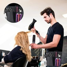 2026 Barber Hair Scissor Holster Pu Leather Waist Bag Comb Clip Holder Salon Too