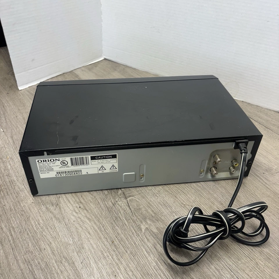 Vintage Orion VR313A Video Cassette Recorder Player VCR Tested Working - Image 2 of 3