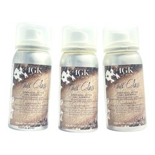 IGK First Class Charcoal Detox Dry Shampoo Deep Cleanse Level 1.0oz. LOT OF 3
